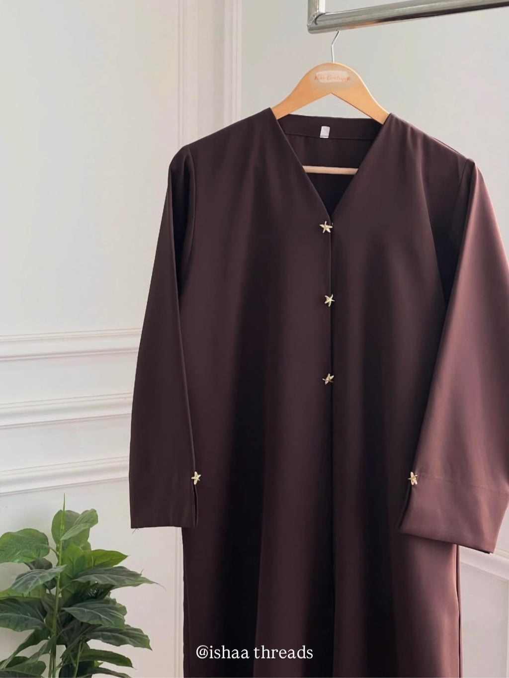 Straight star barbie abaya