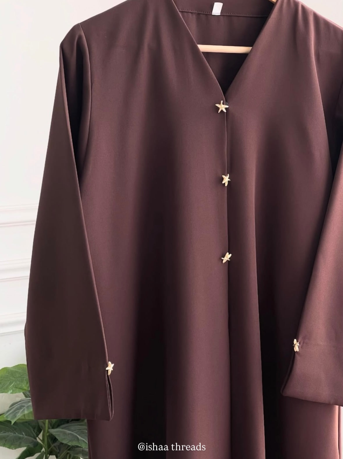Straight star barbie abaya